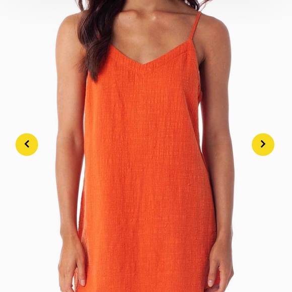 NEW Rythm florida cami dress burned orange - Picture 1 of 5
